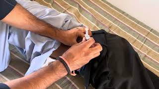 Intramuscular injection 💉 give in gluteal muscle ।। Hip injection video viral video trending [upl. by Kirtap956]