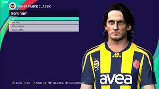 PES 2017 Klasik Fenerbahçe Yaması Yüz Forma Amblem [upl. by Wheeler]