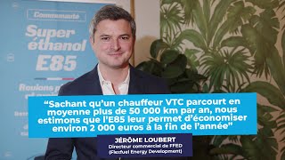 Bioéthanol  Comment est né le partenariat entre FFED et BOLT VTC interview de Jérôme Loubert [upl. by Nosraep]