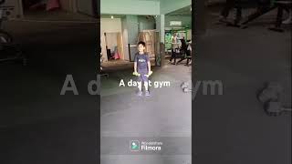 quotGetting stronger every day 💪 GymDay FitnessJourney StayActive 8YearOldGoals HealthyLifestylequot [upl. by Yntruoc]