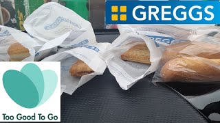 TOO GOOD TO GO  GREGGS MAGIC BAG 🥖 [upl. by Durwin]