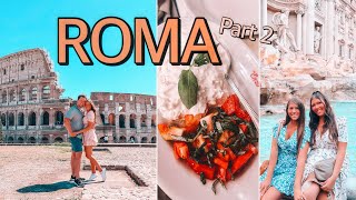 ROME Italy  Eat amp Explore the BEST of ROMA Vlog Part 2 [upl. by Friedland]