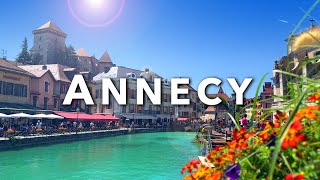 ANNECY FRANCE  Full Tour of the Venice of the Alps in Haute Savoie [upl. by Otrebogir]