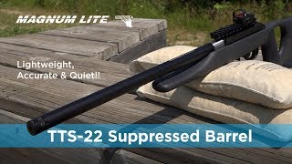 Magnum Lite TTS22 Suppressed Barrel [upl. by Yzzik546]