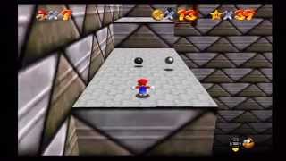 Super Mario 64 Vanish Cap Under the Moat Star 40 [upl. by Nylasoj178]