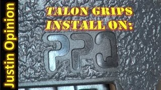 Talon Grips Installed on Walther PPQ [upl. by Olshausen]