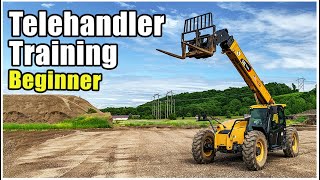 How to Drive a Forklift  Telehandler Forklift Operator Training [upl. by Halliday]