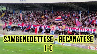 VLOG EPISODIO 1 SAMBENEDETTESE  RECANATESE 10 ❤️💙 [upl. by Longo894]