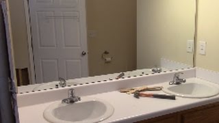 How To Remove Mirror Off Wall safely [upl. by John]