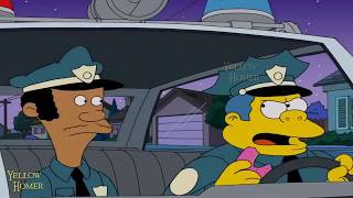 The Simpsons Family  Chief Wiggum found Something Suspicious [upl. by Maryellen644]