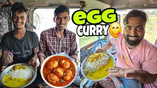 Rohit Shadi Nahi Karega  Aaj Banega Testy Egg Curry 😋  Truck Driver vlog [upl. by Eiznekam458]