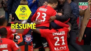 Stade Rennais FC  Toulouse FC  32   Résumé  SRFC  TFC  201920 [upl. by Xanthus]