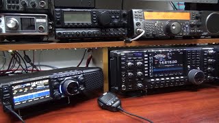 Yaesu FT710 VS Icom IC7700 VS Kenwood TS2000 [upl. by Marrin348]