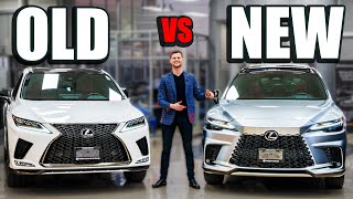 New 2023 Lexus RX vs OLD RX Full Review Redesigned and Better Than Ever [upl. by Gorton]