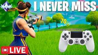 LIVE FORTNITE BEST CONTROLLER PLAYER WINNING RANKED SOLOS [upl. by Eema]