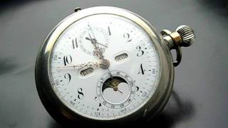 ALugrinLemania movementComplication watch Quarter repeater [upl. by Corene]