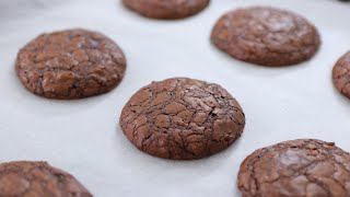 Fudgy Brownie Cookies Recipe [upl. by Ashelman980]