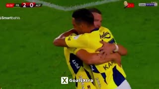 Edin Dzeko Goal Fenerbahçe Vs Alanyaspor 30 All Goals Results Extended Highlights [upl. by Ennyrb531]