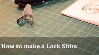 How to Make a Simple Lock Shim [upl. by Herwig895]