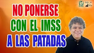 No ponerse con el IMSS a las patadas  evita broncas innecesarias con tu vigencia [upl. by Ecnarrat]