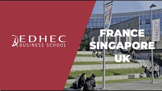 EDHEC Business School 🇫🇷🇸🇬🇬🇧  Master Programs [upl. by Zilef]