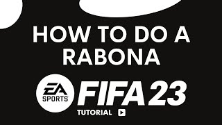 How do you do a rabona in FIFA 23 [upl. by Pancho]