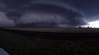 Severe Supercell Thunderstorm  Australia Dec 2015 [upl. by Atinaej]