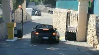 Porsche 997 Gemballa GT380 Convertible in RoquebruneCap Martin [upl. by Ecirtel]