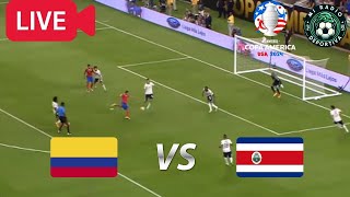 EN VIVO  COLOMBIA VS COSTA RICA  COPA AMERICA GRUPO D [upl. by Gladi]