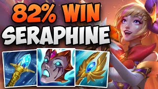 CHALLENGER 82 WIN RATE SERAPHINE  CHALLENGER SERAPHINE BOT GAMEPLAY  Patch 1319 S13 [upl. by Bigler]