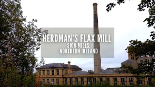 Sion Mills  Old Herdmans Flax Mill  Things to See in Northern Ireland  County Tyrone [upl. by Ahsiuqal]