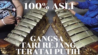 100  ASLI GANGSA TARI REJANG TERATAI PUTIH [upl. by Zadoc485]