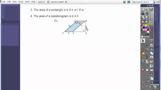 Area of Parallelograms Triangles Trapezoids and Kites [upl. by Edivad]