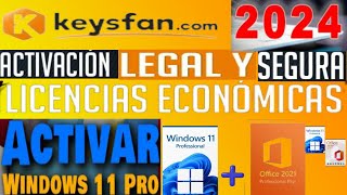 ✅Cómo conseguir licencias baratas de Windows 10 y 11 PRO【2024】 [upl. by Inilahs]