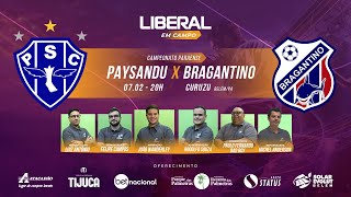 AO VIVO  PAYSANDU X BRAGANTINO  PARAZÃO 2024 [upl. by Ulick53]