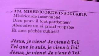 MISERICORDE INSONDABLE [upl. by Ahsienat]