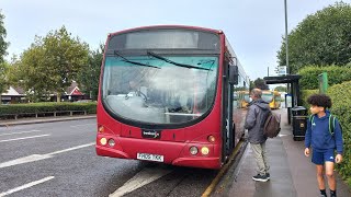 trentbarton FH05 TKKigo leaving Barton Lane [upl. by Burck774]