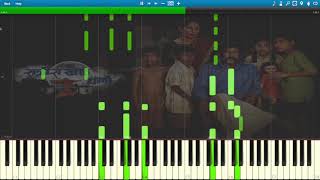 How to Play Ratris Khel Chale Title Song on Piano Synthesia Tutorial [upl. by Antoni]