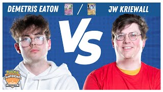 DEMETRIS EATON vs JW KRIEWALL  Pokémon TCG Masters Finals  Toronto Regionals 2024 [upl. by Inilahs]