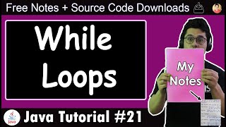 Java Tutorial While Loops in Java [upl. by Mcspadden918]