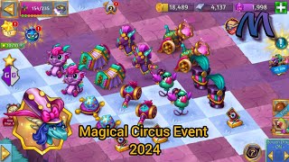 Merge Dragons  Magical Circus Event All Mystic Cloud Keys November 2023 [upl. by Leamsi]