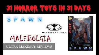 🎃 Malebolgia Spawn 1997 31 Horror Toys in 31 Days [upl. by Airebma]