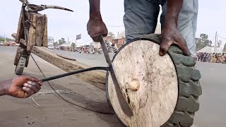 Building Africa’s Cheapest Wooden Scooters by Hand [upl. by Chard]