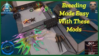 Ark Survival Ascended PS5 Breeding With Mods [upl. by Aseel]