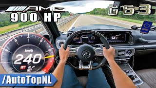 NEW Mercedes AMG S63 E PERFORMANCE  TOP SPEED on AUTOBAHN [upl. by Aivital]