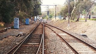 Drivers View Camberwell to Alamein and Return Melbourne [upl. by Durkin]