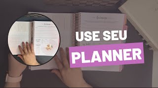 Use seu Planner O que vai fazer dele uma boa ferramenta é você realmente usálo [upl. by Lolly]