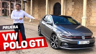 VW POLO GTI 2020 PRUEBA a FONDO  ¿Planta cara a un Clio RS o un Mini JCW [upl. by Norine]