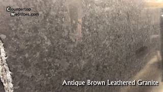 Antique Brown Leathered Granite [upl. by Arrac633]