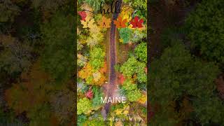 Maine Fall Foliage Fall foliage places Autumn foliage Fall in Maine Autumn in Maine [upl. by Groeg249]